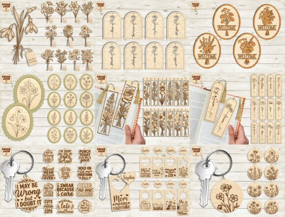 Download Floral Laser Cut SVG Bundle - Laser cut svg bundle Collection