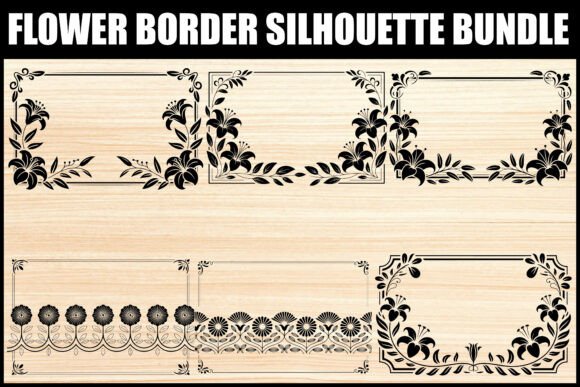 Download Elegant Floral Frame SVG Bundle - Premium Resources