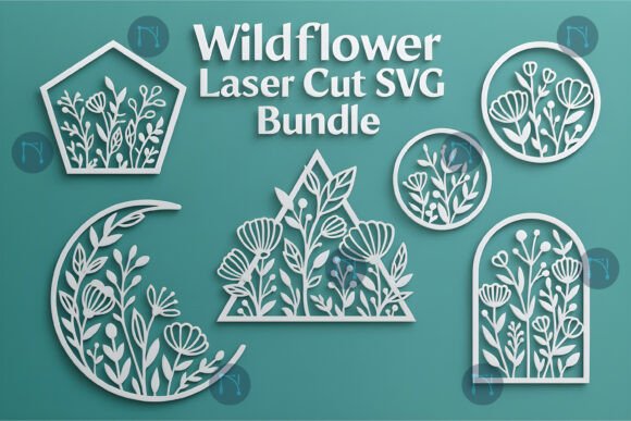 Download Wildflower Laser Cut SVG Bundle - Laser cut svg bundle Collection