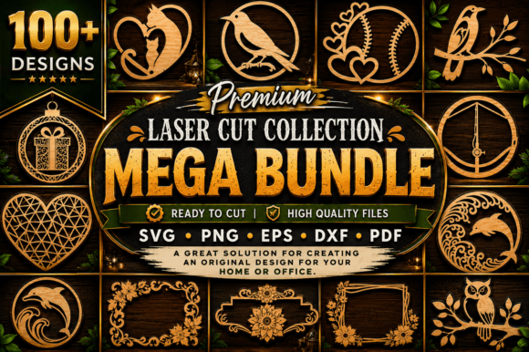 Download The Premium Mega Laser Cut SVG Bundle - Laser cut svg bundle Collection