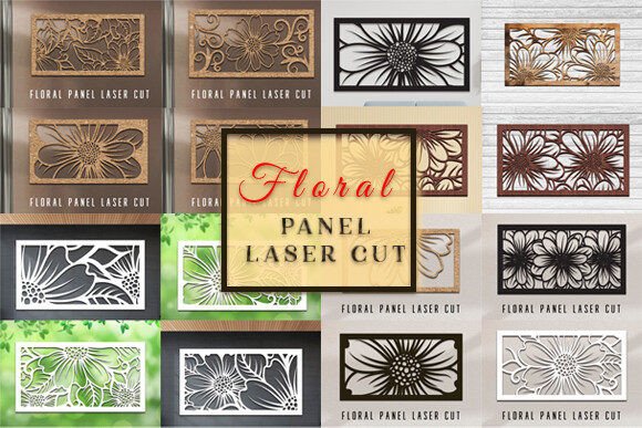 Download Floral Panel Laser Cut Svg Bundle - Laser cut svg bundle Collection