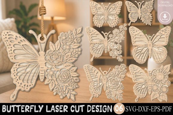 Download Butterfly Laser Cut SVG Bundle - Laser cut svg bundle Collection