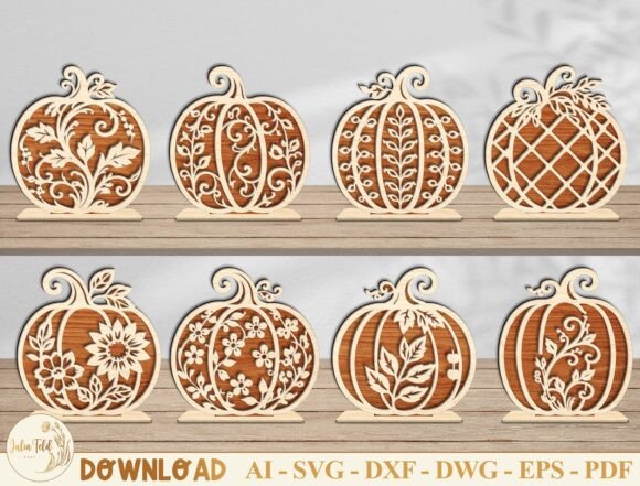 Download Layered Pumpkin Laser Cut SVG Bundle - Laser cut svg bundle Collection